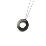 Collier Cercle Minimaliste en Acier Inoxydable Collier Cercle Minimaliste en Acier Inoxydable