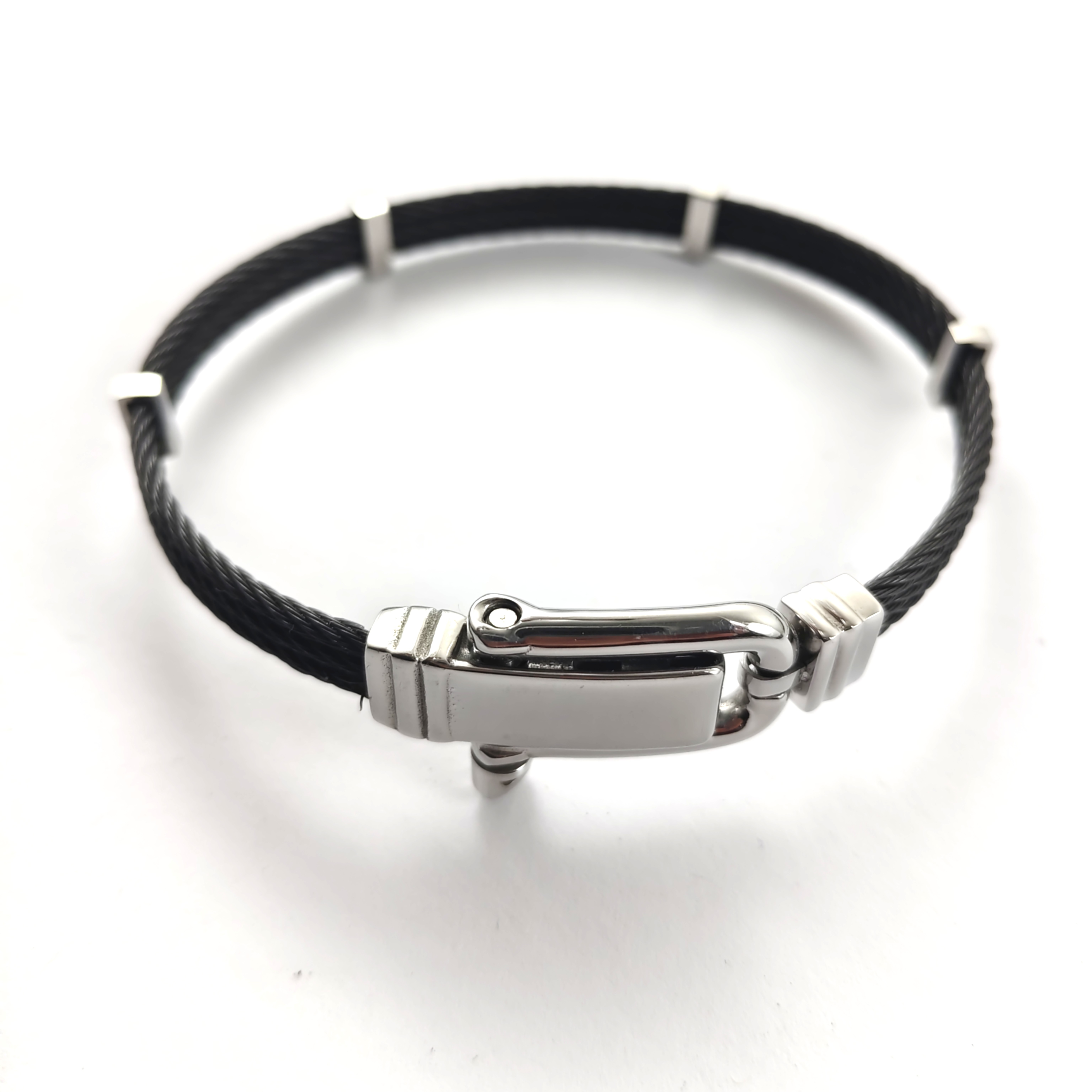 Bracelet jonc rigide en acier Inoxydable homme Bracelet jonc rigide en acier Inoxydable homme