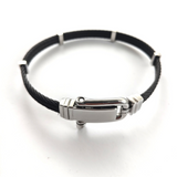Bracelet jonc rigide en acier Inoxydable homme Bracelet jonc rigide en acier Inoxydable homme
