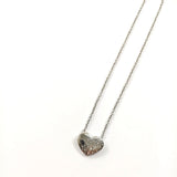 Collier Cœur en Acier Inoxydable – Finition Collier Cœur en Acier Inoxydable – Finition