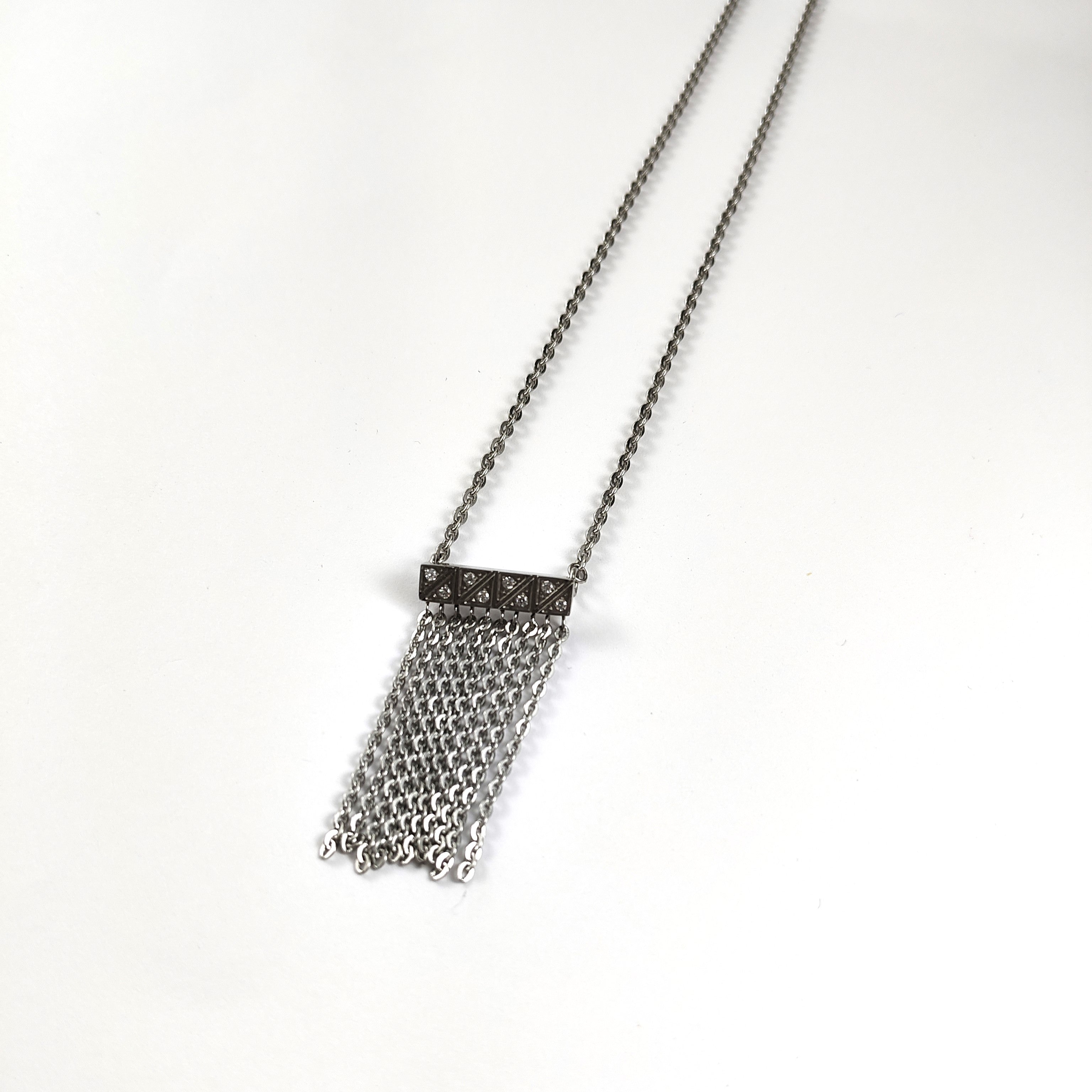 Collier acier 'Carmen' blanc Collier acier 'Carmen' blanc