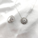 Parure en Argent et Zirconium Parure en Argent et Zirconium
