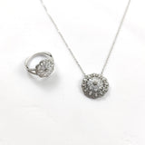 Parure en Argent et Zirconium Parure en Argent et Zirconium