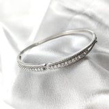Bracelet Argent Minimaliste au Double Éclat Bracelet Argent Minimaliste au Double Éclat