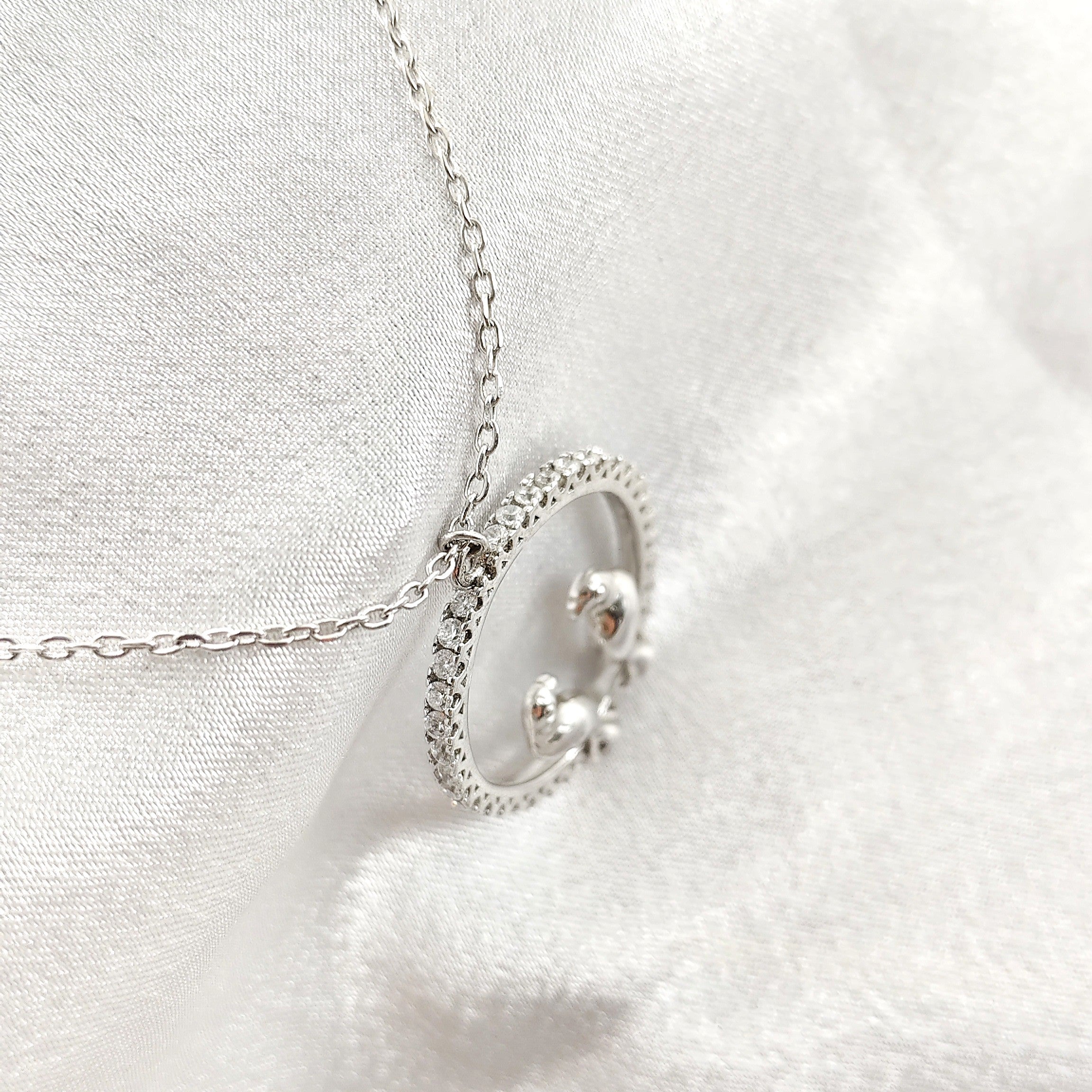 Collier “Amour d’Oiseaux” en Argent Collier “Amour d’Oiseaux” en Argent