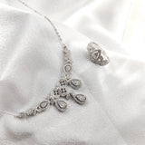Parure Élégance Royale en Argent Parure Élégance Royale en Argent