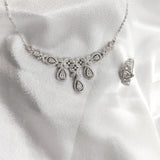 Parure Élégance Royale en Argent Parure Élégance Royale en Argent