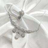 Parure Élégance Royale en Argent Parure Élégance Royale en Argent