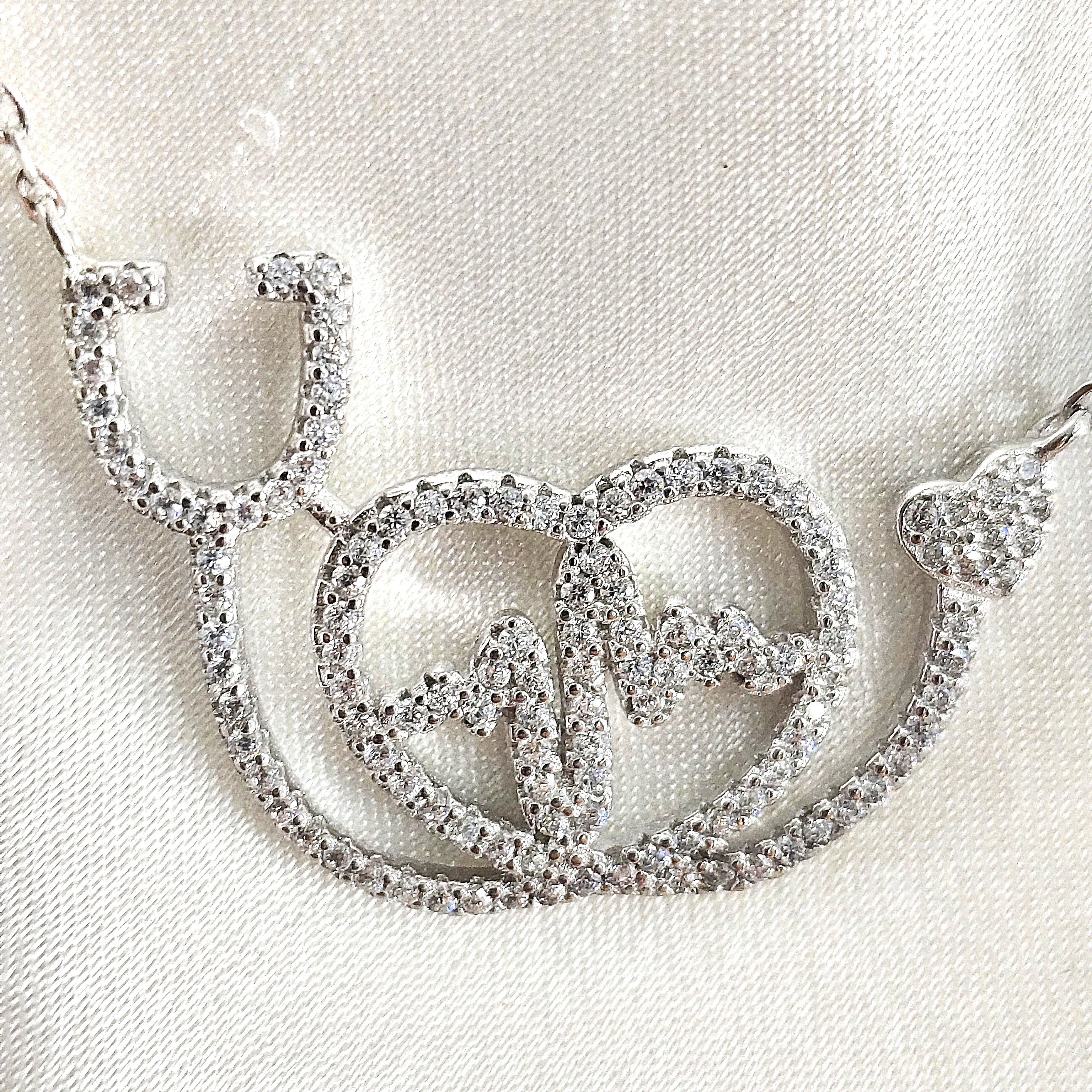 Collier “Cœur Médical” en Argent Collier “Cœur Médical” en Argent