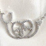 Collier “Cœur Médical” en Argent Collier “Cœur Médical” en Argent