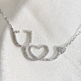 Collier “Stéthoscope & Cœur de Vie” en Argent Collier “Stéthoscope & Cœur de Vie” en Argent