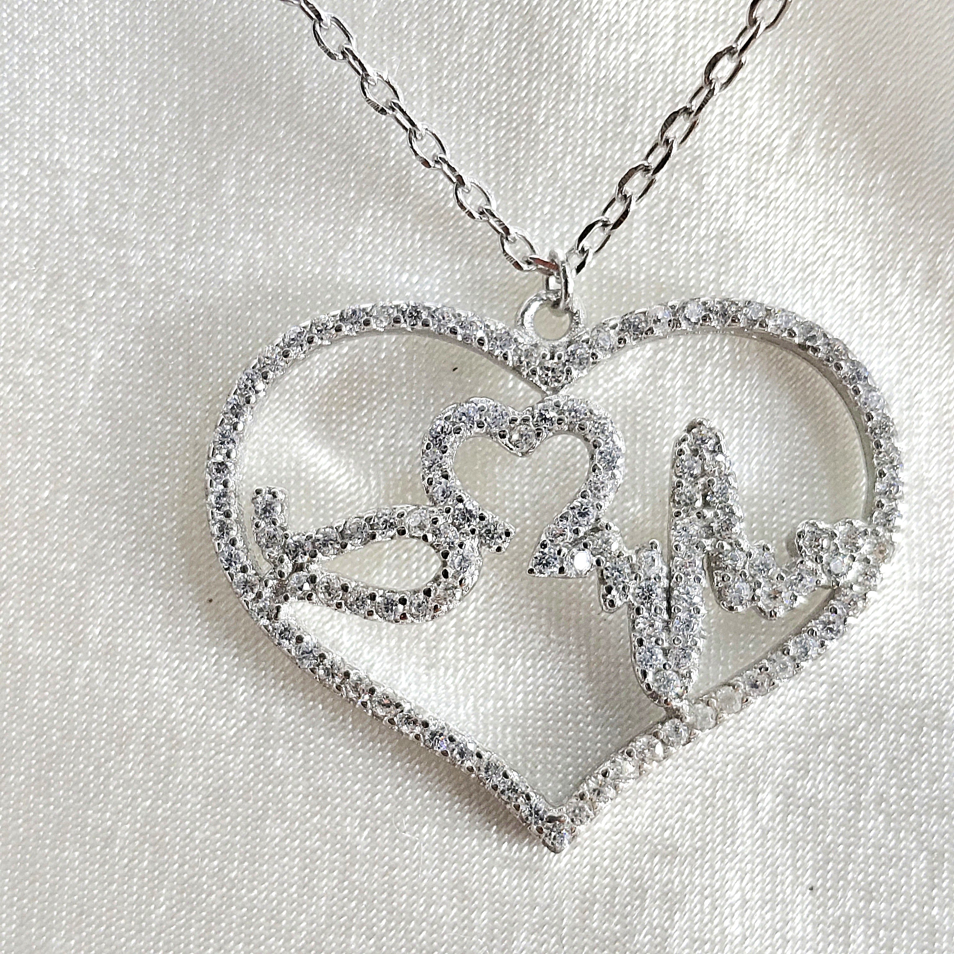 Collier “Cœur Battement d’Amour” en Argent Collier “Cœur Battement d’Amour” en Argent