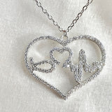 Collier “Cœur Battement d’Amour” en Argent Collier “Cœur Battement d’Amour” en Argent