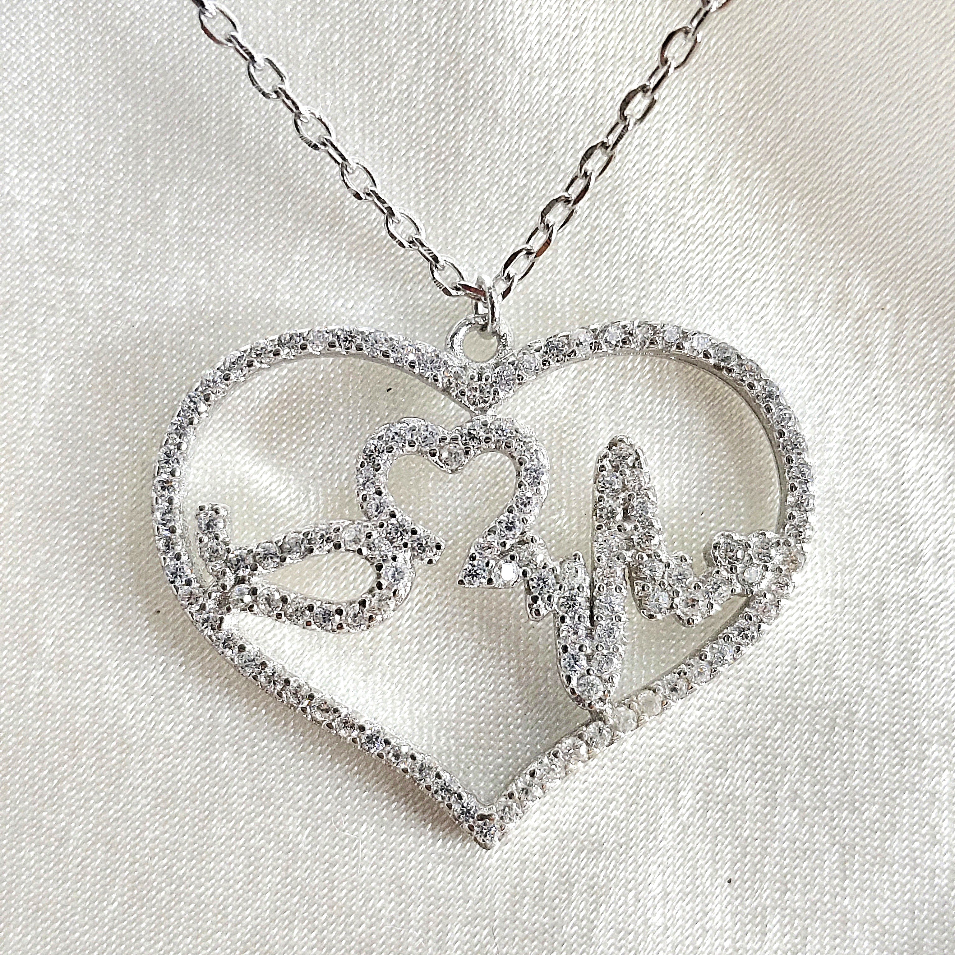 Collier “Cœur Battement d’Amour” en Argent Collier “Cœur Battement d’Amour” en Argent