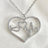 Collier “Cœur Battement d’Amour” en Argent Collier “Cœur Battement d’Amour” en Argent