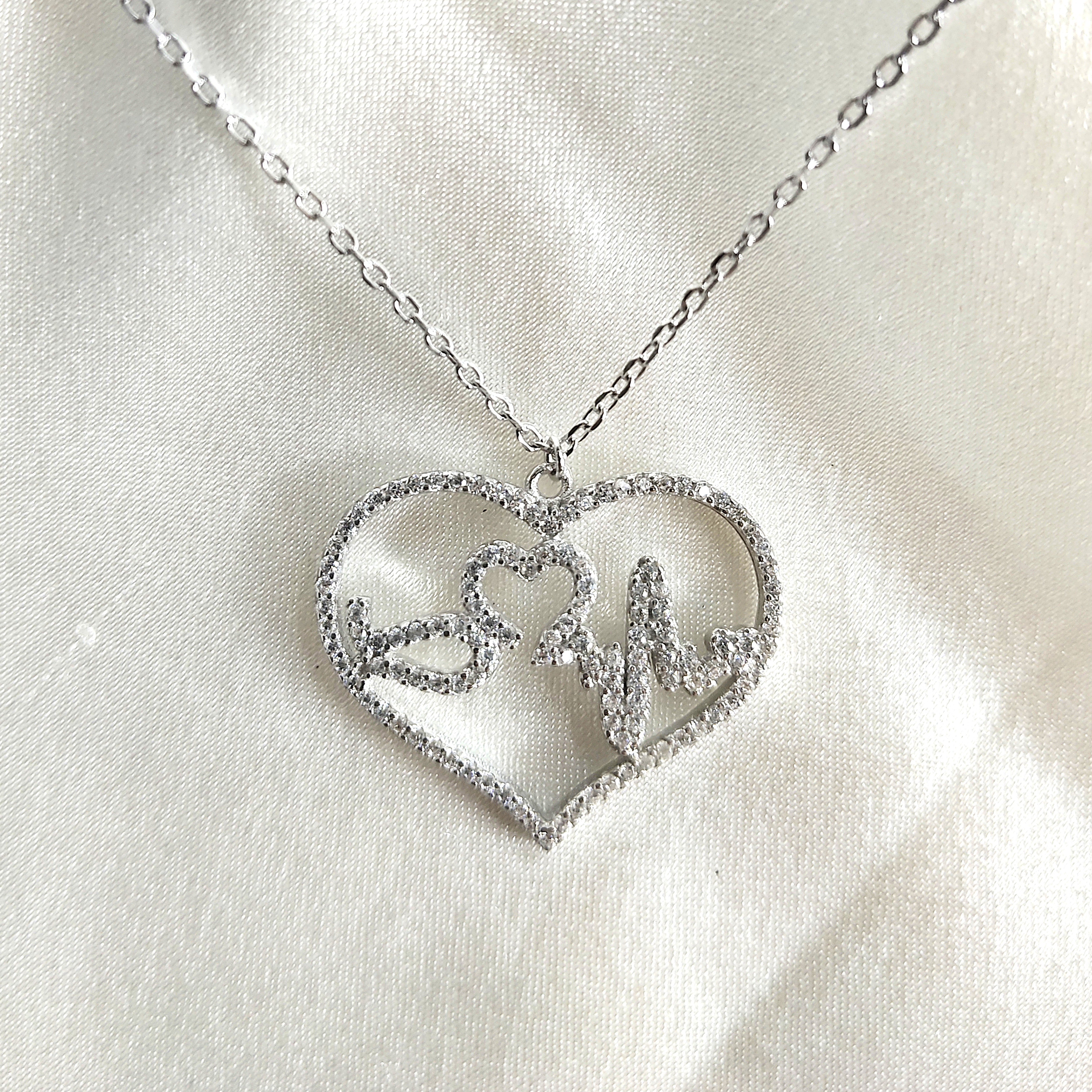 Collier “Cœur Battement d’Amour” en Argent Collier “Cœur Battement d’Amour” en Argent