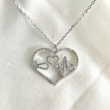Collier “Cœur Battement d’Amour” en Argent Collier “Cœur Battement d’Amour” en Argent