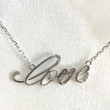 Collier “Love Éternel” en Argent Collier “Love Éternel” en Argent