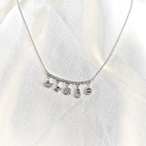 Collier “Charms Étincelants” en Argent Collier “Charms Étincelants” en Argent