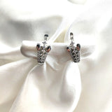 Boucles d’Oreilles “Éclat Couronne” en Argent Boucles d’Oreilles “Éclat Couronne” en Argent