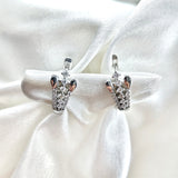 Boucles d’Oreilles “Éclat Couronne” en Argent Boucles d’Oreilles “Éclat Couronne” en Argent