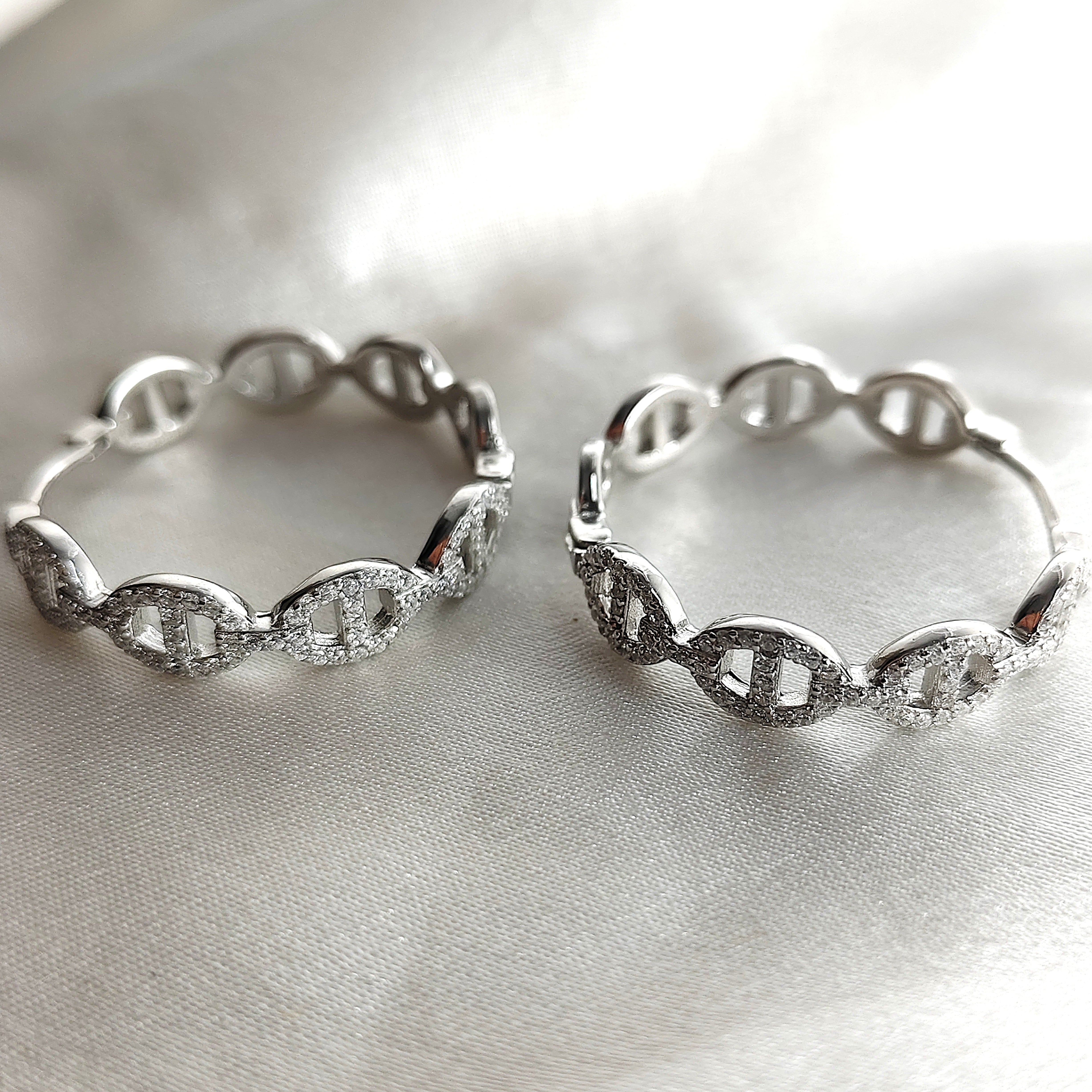 Boucles d’Oreilles “Élégante” en Argent Boucles d’Oreilles “Élégante” en Argent