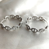 Boucles d’Oreilles “Élégante” en Argent Boucles d’Oreilles “Élégante” en Argent