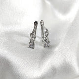 Boucles d’Oreilles “Élégance Infini” en Argent Boucles d’Oreilles “Élégance Infini” en Argent