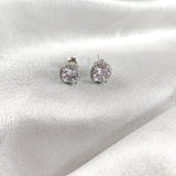 Boucles d’Oreilles “Éclat Carré” en Argent Boucles d’Oreilles “Éclat Carré” en Argent