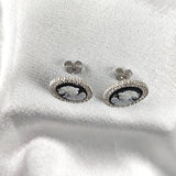 Boucles d’Oreilles “Camée Vintage” en Argent Boucles d’Oreilles “Camée Vintage” en Argent