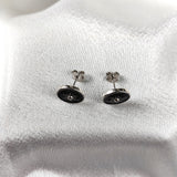 Boucles d’Oreilles “Étoile Émaillée” en Argent Boucles d’Oreilles “Étoile Émaillée” en Argent