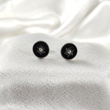 Boucles d’Oreilles “Étoile Émaillée” en Argent Boucles d’Oreilles “Étoile Émaillée” en Argent