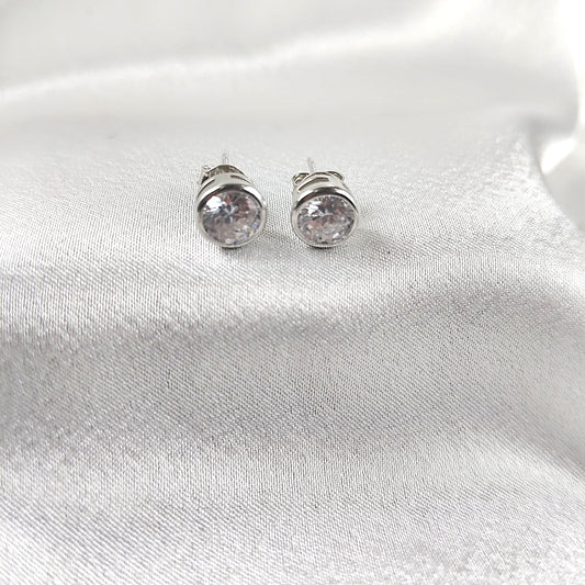 Boucles d’Oreilles “Éclat Classique” en Argent