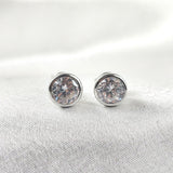 Boucles d’Oreilles “Éclat Classique” en Argent Boucles d’Oreilles “Éclat Classique” en Argent