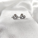 Boucles d’Oreilles “Petite Couronne” en Argent Boucles d’Oreilles “Petite Couronne” en Argent