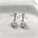 Boucles d’Oreilles “Éclat Infini” en Argent et Zircons Boucles d’Oreilles “Éclat Infini” en Argent et Zircons