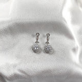 Boucles d’Oreilles “Éclat Infini” en Argent et Zircons Boucles d’Oreilles “Éclat Infini” en Argent et Zircons
