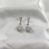 Boucles d’Oreilles “Éclat Infini” en Argent et Zircons Boucles d’Oreilles “Éclat Infini” en Argent et Zircons