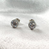 Boucles d’Oreilles “Halo Brillant” en Argent Boucles d’Oreilles “Halo Brillant” en Argent
