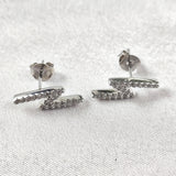 Boucles d’Oreilles “Éclat Moderne” en Argent Boucles d’Oreilles “Éclat Moderne” en Argent