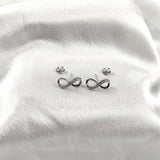 Boucles d’Oreilles “Symbole Infini” en Argent 925 Boucles d’Oreilles “Symbole Infini” en Argent 925