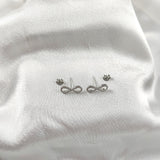 Boucles d’Oreilles “Symbole Infini” en Argent 925 Boucles d’Oreilles “Symbole Infini” en Argent 925