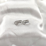 Boucles d’Oreilles Cercle & Barre en Argent 925 Boucles d’Oreilles Cercle & Barre en Argent 925