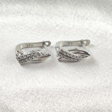 Boucles d’Oreilles Feuille Élégante en Argent 925 Boucles d’Oreilles Feuille Élégante en Argent 925