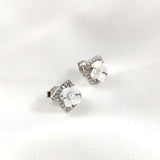 Boucles d’Oreilles Fleur Nacrée en Argent 925 – Élégance Florale Boucles d’Oreilles Fleur Nacrée en Argent 925 – Élégance Florale