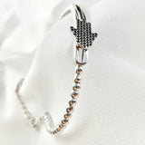 Bracelet Main de Fatma en Argent 925 – Protection & Élégance Bracelet Main de Fatma en Argent 925 – Protection & Élégance