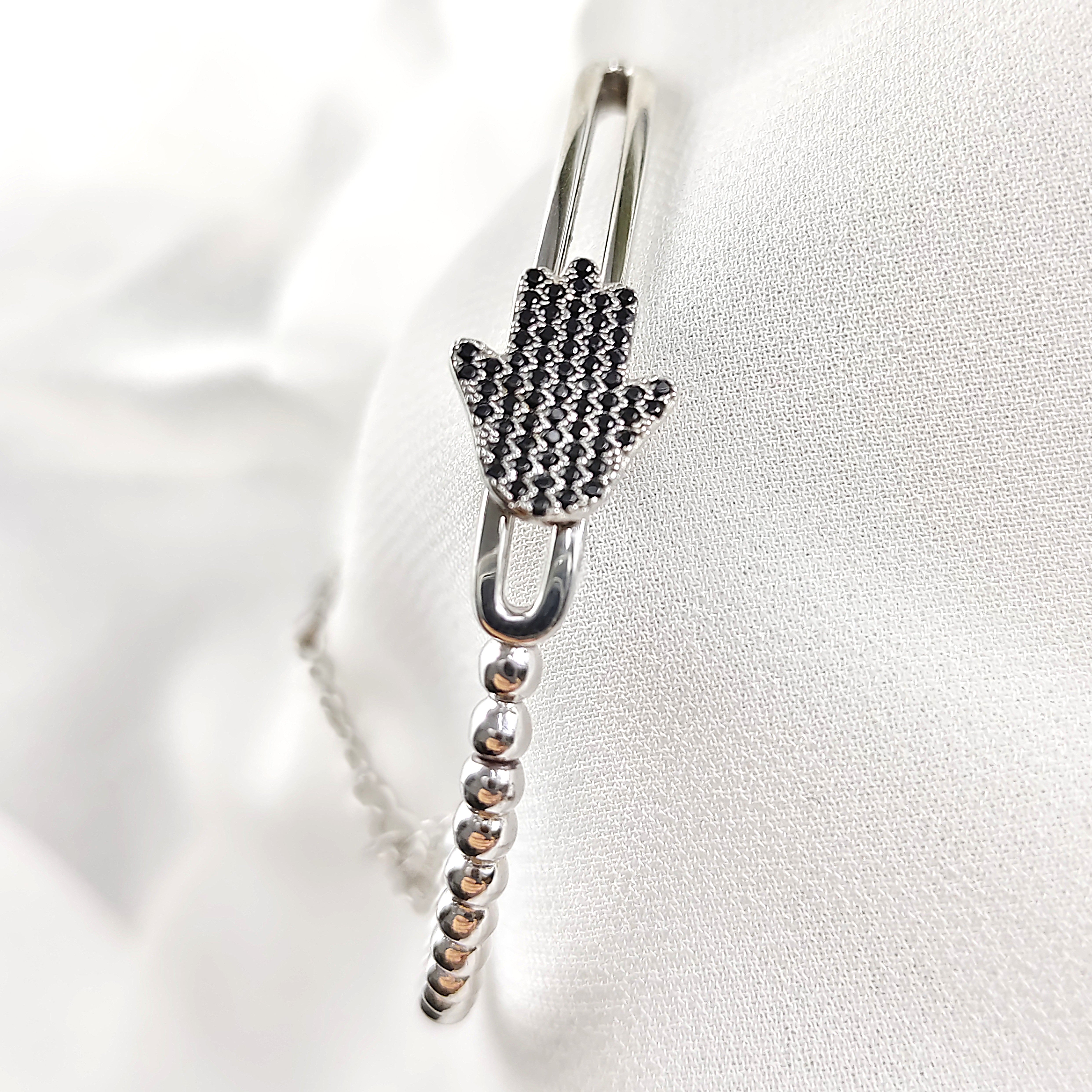 Bracelet Main de Fatma en Argent 925 – Protection & Élégance Bracelet Main de Fatma en Argent 925 – Protection & Élégance