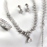 Parure Élégance Feuillage en Argent 925 Parure Élégance Feuillage en Argent 925
