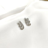 Boucles d’Oreilles Arabesque en Argent 925 – Élégance Cristalline Boucles d’Oreilles Arabesque en Argent 925 – Élégance Cristalline