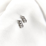 Boucles d’Oreilles Gouttes de Lumière en Argent 925 – Triple Éclat Boucles d’Oreilles Gouttes de Lumière en Argent 925 – Triple Éclat